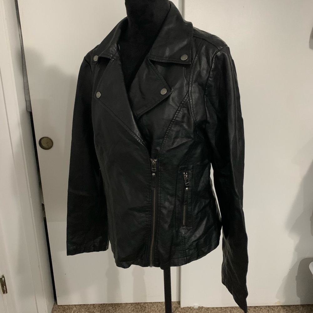 Max Studios leather jacket